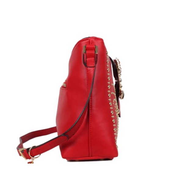 🌟SALE🌟Bedazzled Buckle Crossbody Bag - Picture 2 of 6